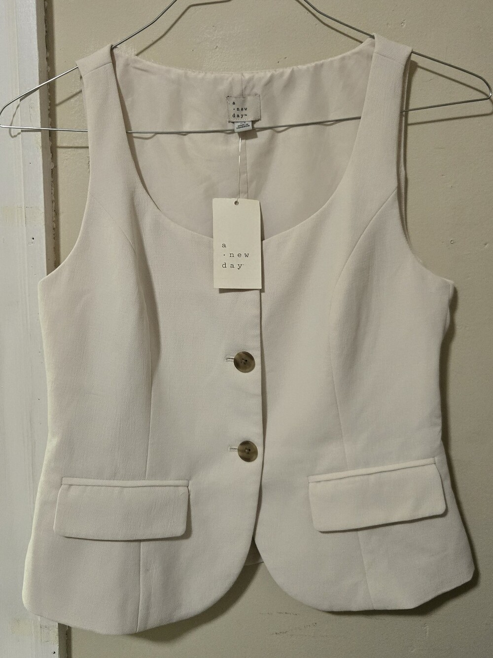 Cream Dress with Light Lining